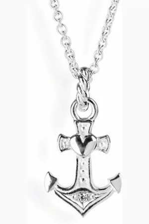 HEARTBREAKER Kettenanhänger Glaube, Liebe & Hoffnung Anhänger Anker Silber mit Zirkonia LD GLH 32 - Verkäufer: Schmuck-Uhren-Trends
