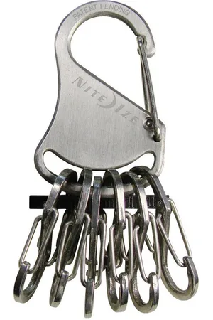 Nite Ize Schlüsselanhänger Schlüssel-Karabiner NI-KRS-03-11 KeyRack 6 S-Biner Silber 1 S - Verkäufer: voelkner