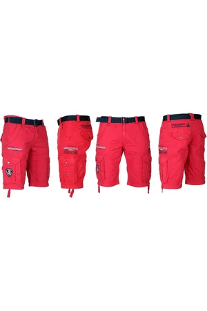 Geographical Norway Shorts Cargo Shorts kurze Hose knielang Short Bermuda Baumwolle Freizeit - Verkäufer: fashion-victim-style