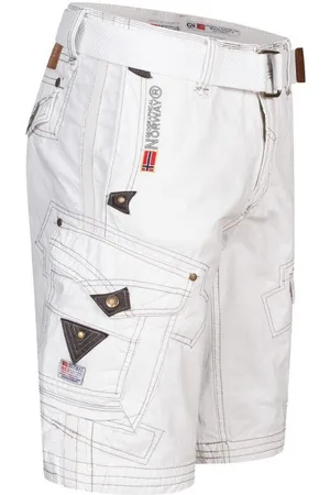 Geographical Norway Shorts Herren Cargo Shorts kurze Hose knielang Short Bermuda Sommer Freizeit - Verkäufer: fashion-victim-style