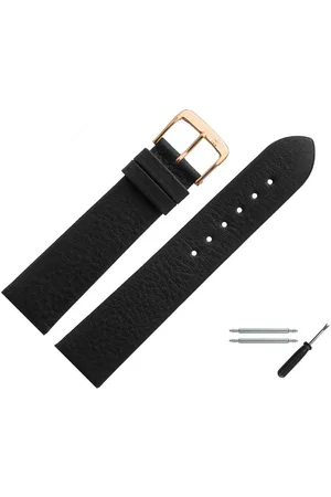 MARBURGER Uhrenarmband 20mm Leder Yak Narbung - Verkäufer: