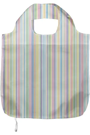 Abakuhaus Tragetasche Praktische Einkaufstaschen Umweltfreundliche Wiederverwendbare, Pastell Gestreifte klassisches Muster - Verkäufer: Color-D Textile GmbH