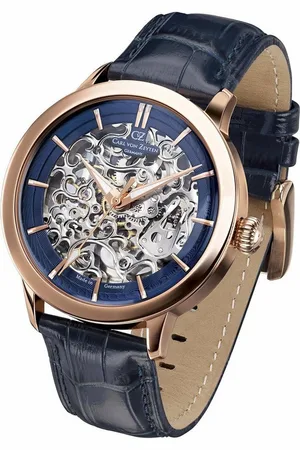 CARL VON ZEYTEN Automatikuhr Triberg CVZ0013RBL, Armbanduhr, Herrenuhr, Made in Germany, Mechanische Uhr