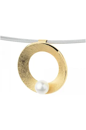 ERNSTES Kettenanhänger Anhänger Edelstahl mit Süßwasser-Perle - Verkäufer: Schmuck-Uhren-Trends