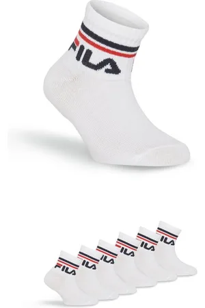 Fila Kurzsocken (6er Pack) mit eingestricktem Logo im Bündchen, Kindersocken