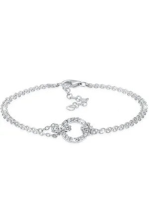 Elli Armband Kreis Kristalle Silber