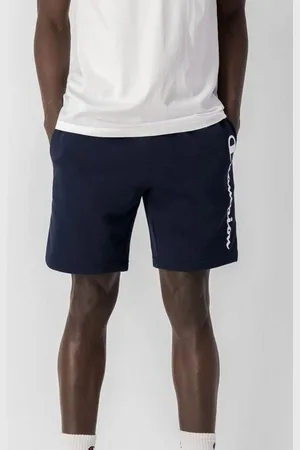 Champion Jogginghose Herren Bermuda Short Vertikalem Logo Schr - Verkäufer: highway-shop