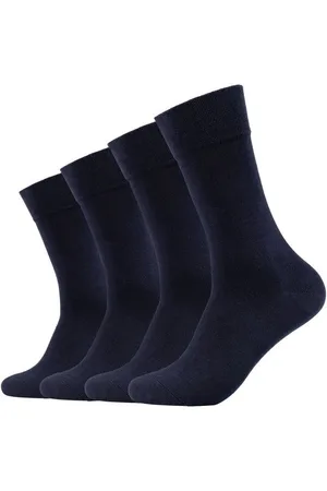 Camano Socken ca-soft (4er Pack) verstärkter Fersen- und Zehenbereich
