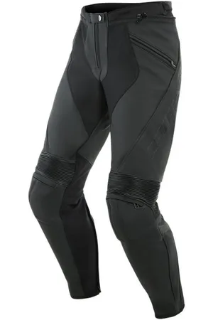 Dainese Motorradhose Pony 3 Perforierte Motorrad Lederhose Knieprotektoren enthalten - Verkäufer: Fc-Moto