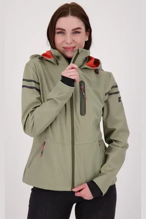DEPROC-Active Softshelljacke VANESSA CS WOMEN Funktionsjacke, Outdoorjacke, Damenjacke, Regenjacke auch in Großen Größen. mit abnehmbarer Kapuze - Verkäufer: Campingstore24