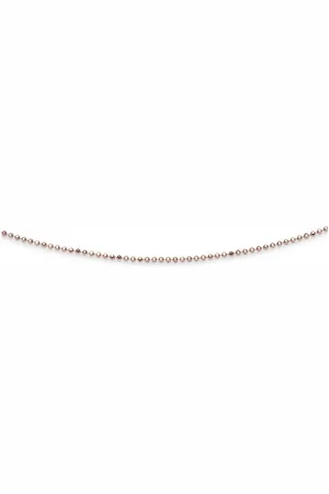 DUR Kette ohne Anhänger Schmuck: Kette "Kugel, geschliffen" 1,8 mm, 925er Sterlingsilber - Verkäufer: Strandsandschmuck