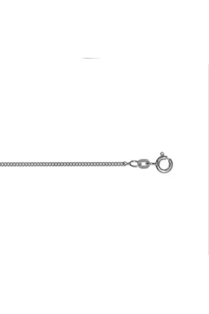 ONE ELEMENT Goldkette Halskette aus 585 Weißgold Ø 1,40 mm, Damen Gold Schmuck Panzerkette