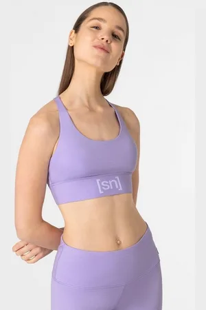 Supernatural Sport-BH für Damen aus Merino W SUPER TOP mit gekreuzten Trägern am Rücken - Verkäufer: