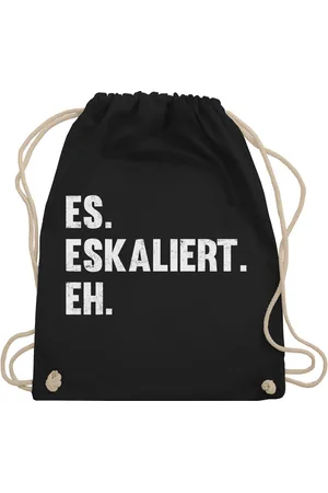 Shirtracer Turnbeutel Es eskaliert eh, Party & Alkohol Herren - Verkäufer: