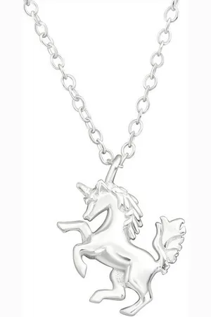ALEXANDER YORK Kette mit Anhänger EINHORN, 2-tlg. (Kette mit Anhänger), 925 Sterling Silber, Silberschmuck - Verkäufer: