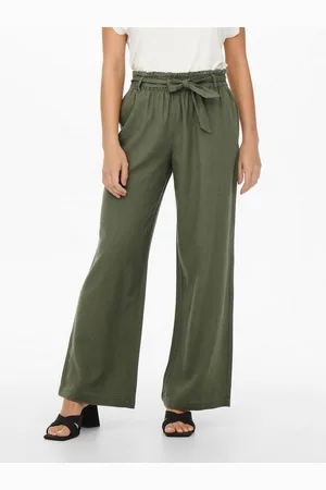 JACQUELINE DE YONG Stoffhose Elegante High Waist Stoffhose Paperback Marlene Pants JDYTANJA JDYSAY LINEN BELT PANT WVN NOOS - Verkäufer: ARIZONAS