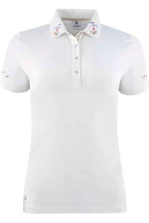 Daily Sports Poloshirt Damen Selma SS Polo shirt 243/140 whi - Verkäufer: highway-shop