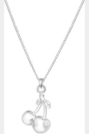 ALEXANDER YORK Kette mit Anhänger KIRSCHEN mit Zirkonia, 2-tlg. (Kette mit Anhänger), 925 Sterling Silber - Verkäufer: