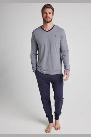 Jockey Pyjama Night & Day (2 tlg) Langarm, V-Ausschnitt