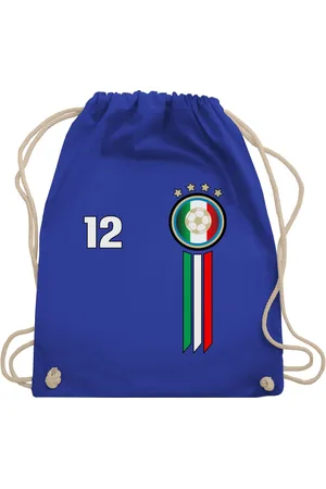 Shirtracer Turnbeutel 12. Mann Italien Emblem, 2026 Fussball WM Fanartikel - Verkäufer: