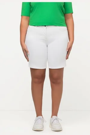 Ulla Popken Bermudas Jeansbermuda Mandy 5-Pocket-Form Komfortbund - Verkäufer: Popken Fashion Group