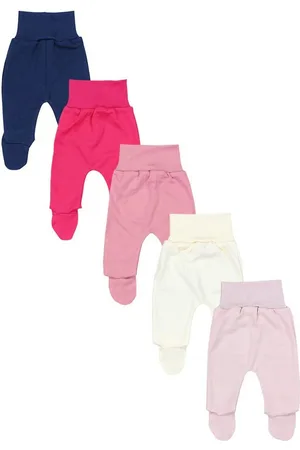 TupTam Schlupfhose Baby Unisex Hose mit Fuß Bunte 5er Pack - Verkäufer: LotteStyle GmbH