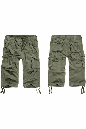 Brandit Shorts 3/4 Herren Cargoshorts Bermuda Kurze Hose Short US Army lange Shorts - Verkäufer: fashion-victim-style