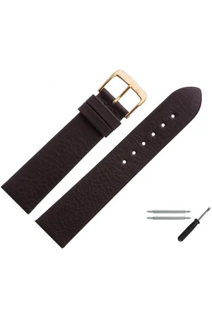 MARBURGER Uhrenarmband 16mm Leder Yak Narbung - Verkäufer: