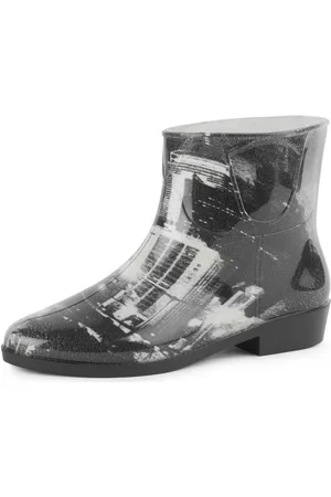 Ladeheid Regenstiefelette Damen LAZT201802 Gummistiefel für Frauen kurz und komfortabel - Verkäufer: HISERT