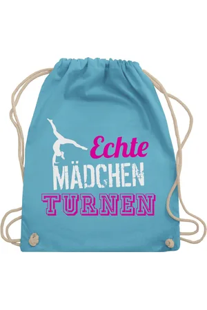 Shirtracer Turnbeutel Echte Mädchen turnen I Geschenk Turnerin, Sport Zubehör - Verkäufer: