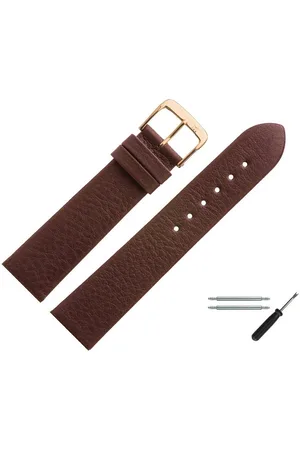 MARBURGER Uhrenarmband 19mm Leder Yak Narbung - Verkäufer: