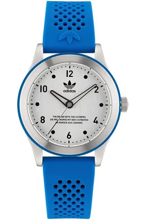 adidas Quarzuhr CODE THREE AOSY230322I, Armbanduhr, Damenuhr, Herrenuhr, Silikonarmband