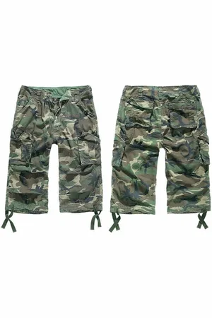 Brandit Shorts 3/4 Herren Cargoshorts Bermuda Kurze Hose Short US Army lange Shorts - Verkäufer: fashion-victim-style
