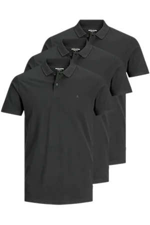 JACK & JONES Poloshirt (3er-Pack) in Unifarbe - Verkäufer: mailopoint