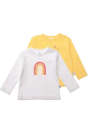 LILIPUT Langarmshirt Regenbogen 2er-Pack aus weichem Baumwoll-Material