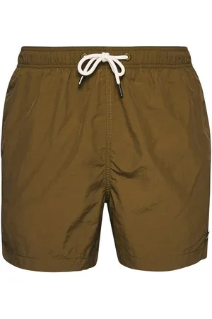 Superdry Badeshorts Herren Badeshorts STUDIOS SWIM SHORT Dark Olive Khaki - Verkäufer: Fashioncode