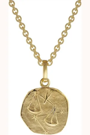 trendor Kette mit Anhänger Sternzeichen für Waage Gold 333 Anhänger + - Verkäufer: uhrcenter
