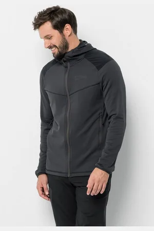 Jack Wolfskin Fleecejacke KOLBENBERG HOODED FZ M