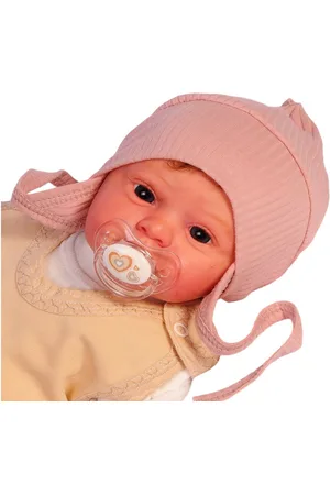 La Bortini Erstlingsmütze Mütze für Neugeborene Baby Haube Mützchen in Puderrosa 32 34 36 38 40 42 44 46 - Verkäufer: A&O Baby-und Kindermoden