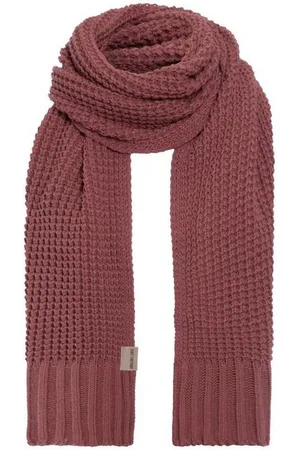 Knit Factory Schal Robin Schals 200x40 cm Glatt Rot, (1-St), Schal Strickschal Umhängetuch Tuch Strickware - Verkäufer: Bettklusiv GmbH