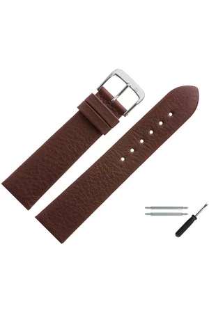 MARBURGER Uhrenarmband 19mm Leder Yak Narbung - Verkäufer: