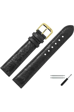 MARBURGER Uhrenarmband 16mm Leder Strauß Straussleder - Verkäufer: