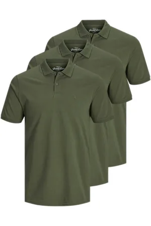 JACK & JONES Poloshirt (3er-Pack) in Unifarbe - Verkäufer: mailopoint