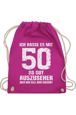 Shirtracer Turnbeutel Ich hasse es mit fünfzig so gut auszusehen aber was will man machen? w, 50. Geburtstag - Verkäufer: