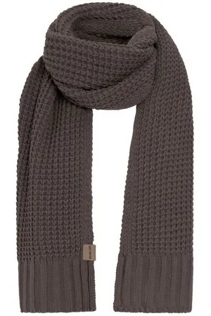 Knit Factory Schal Robin Schals 200x40 cm Glatt Braun, (1-St), Schal Strickschal Umhängetuch Tuch Strickware - Verkäufer: Bettklusiv GmbH