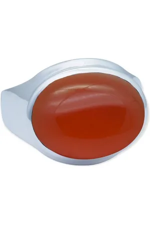 mantraroma Silberring URGAMAL aus 925 Silber mit Karneol (Ring mit Schmuckbeutel), Damenring aus 925er Silber - Verkäufer: