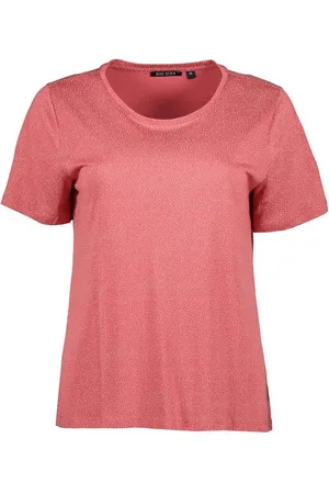 Blue Seven Rundhalsshirt Damen T-Shirt Rundhals - Modisches Kurzarm-Shirt mit Punkten - Verkäufer: tomBrook GmbH