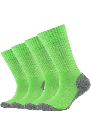 Camano Funktionssocken function (4er Pack) mit verstärkten Belastungszonen an Ferse und Spitze