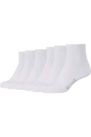 Mustang Kurzsocken casual (6er Pack) mit verstärktem Fersen- und Zehenbereich