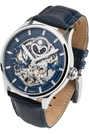 CARL VON ZEYTEN Automatikuhr Neustadt CVZ0008BLS, Armbanduhr, Herrenuhr, Datum, Made in Germany, Mechanische Uhr